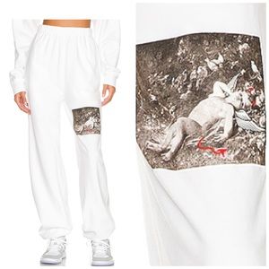 Sold Out HTF Boys Lie Stupid Cupid Sweatpants sz L